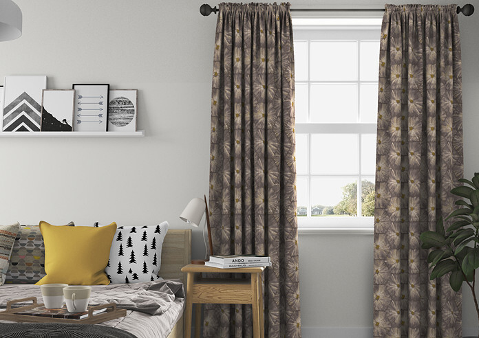 Honeycomb, Stone - Made to Measure Curtains - Image 3